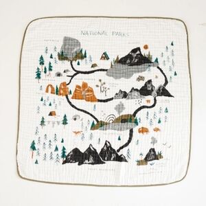 National Parks Quilt - Clementine